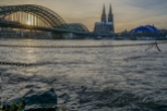 Köln Sonnenuntergang Januar 2016 (HDR)