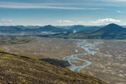 Landmannalaugar - Über Suðurnámur und Háalda zur Stórihver (+Hrafntinnusker)